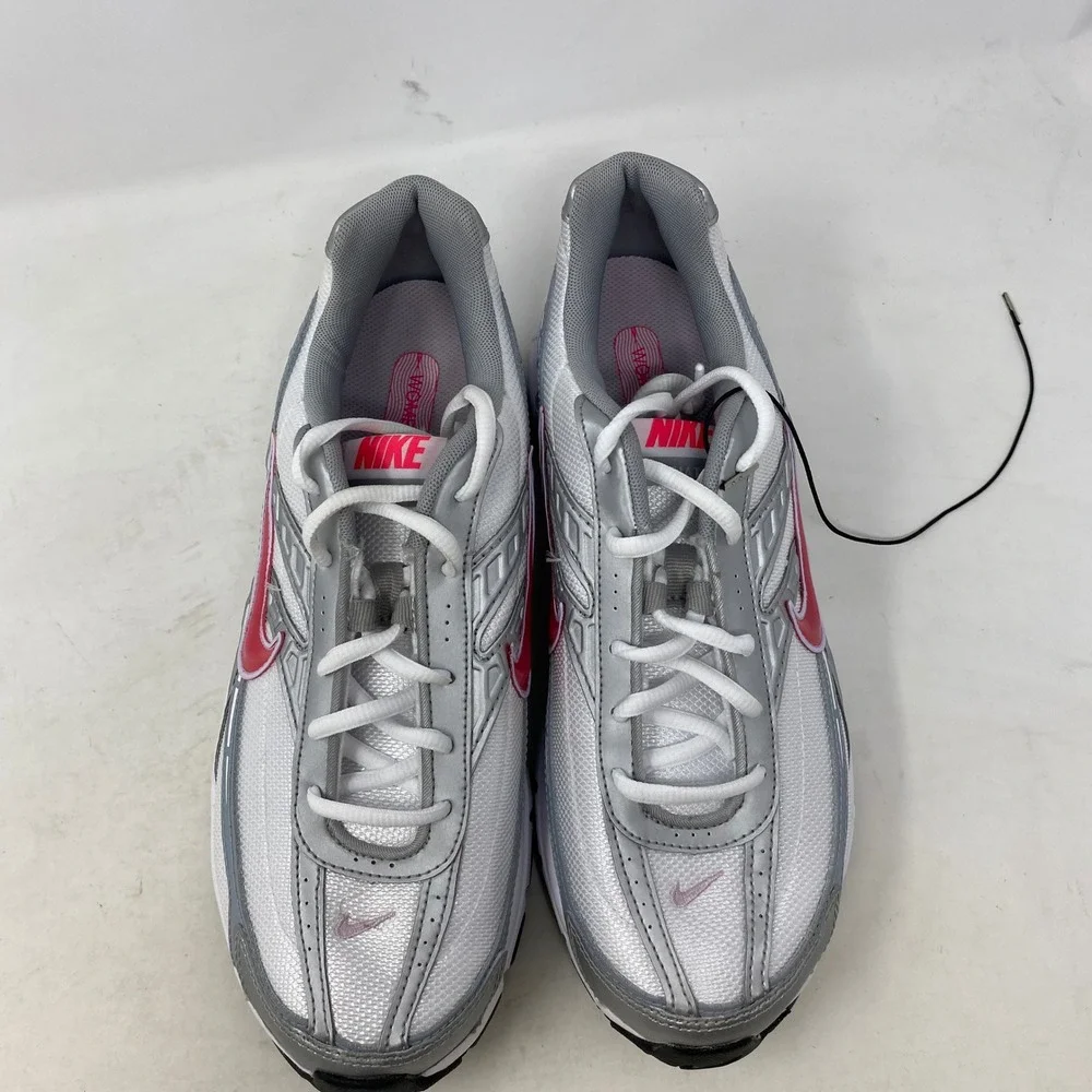 Nike Initiator Womens Running‎ Shoes Silver Pink Metallic Sneakers 394053-001